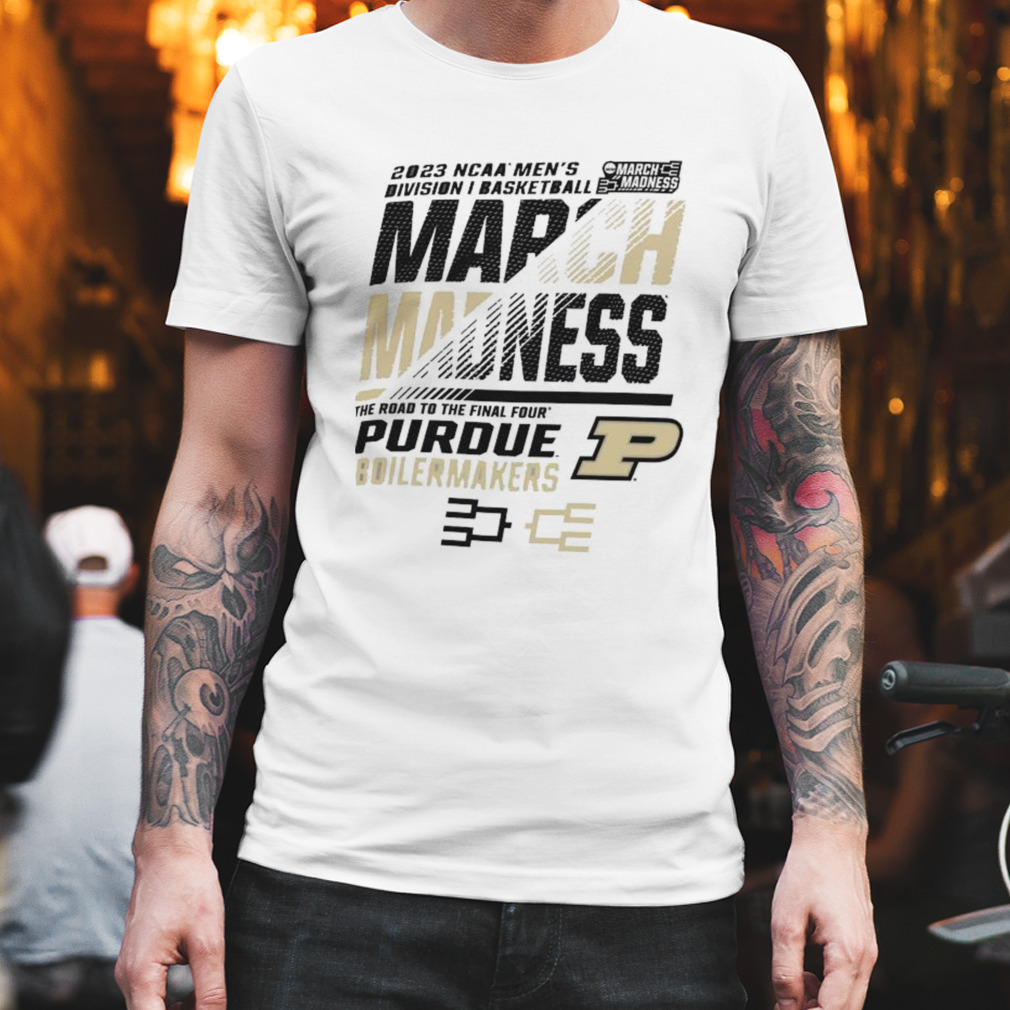 Purdue Men’s Basketball 2023 NCAA March Madness The Road To Final Four Shirt