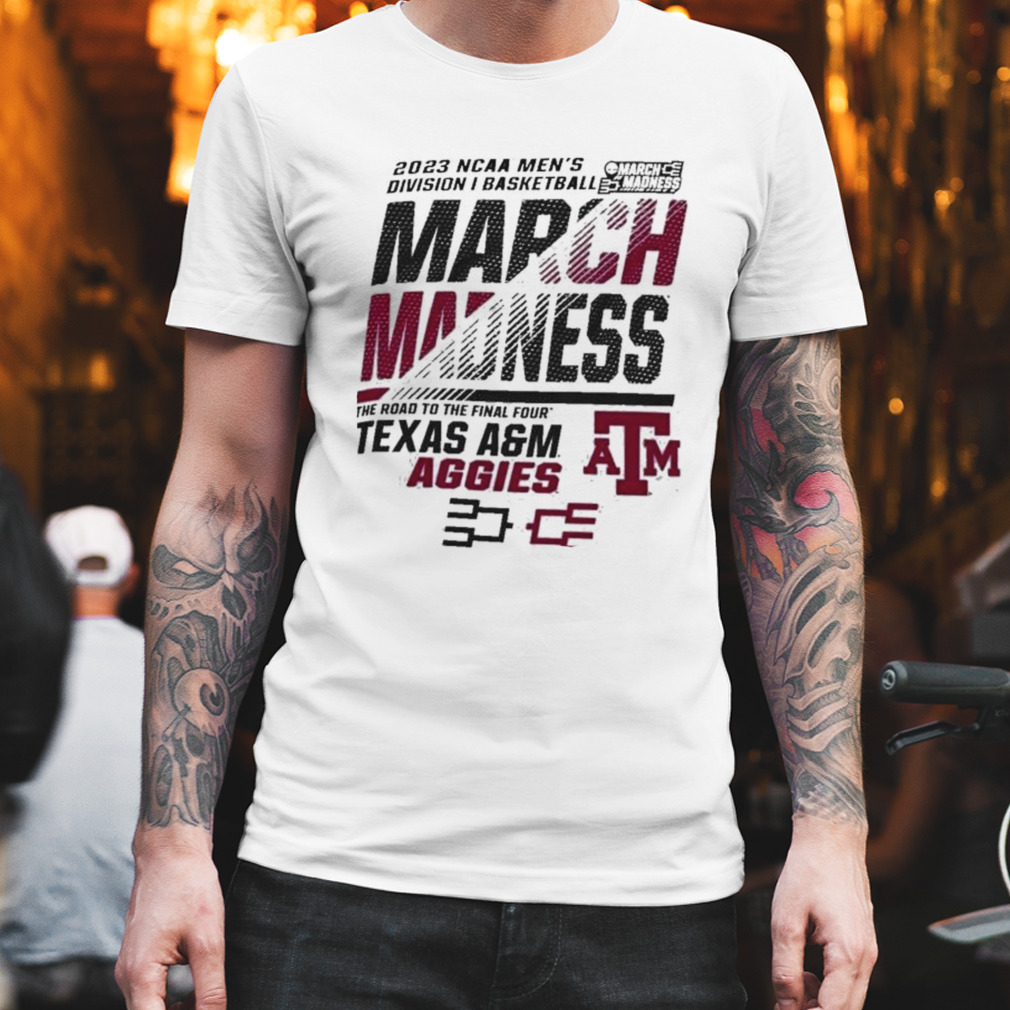 Texas A&M Men’s Basketball 2023 NCAA March Madness The Road To Final Four Shirt
