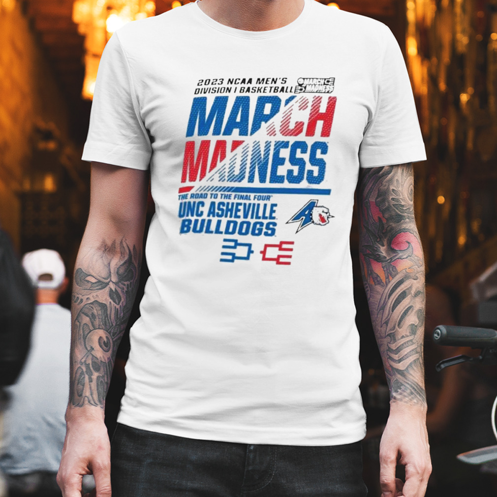UNC Asheville Men’s Basketball 2023 NCAA March Madness The Road To Final Four Shirt