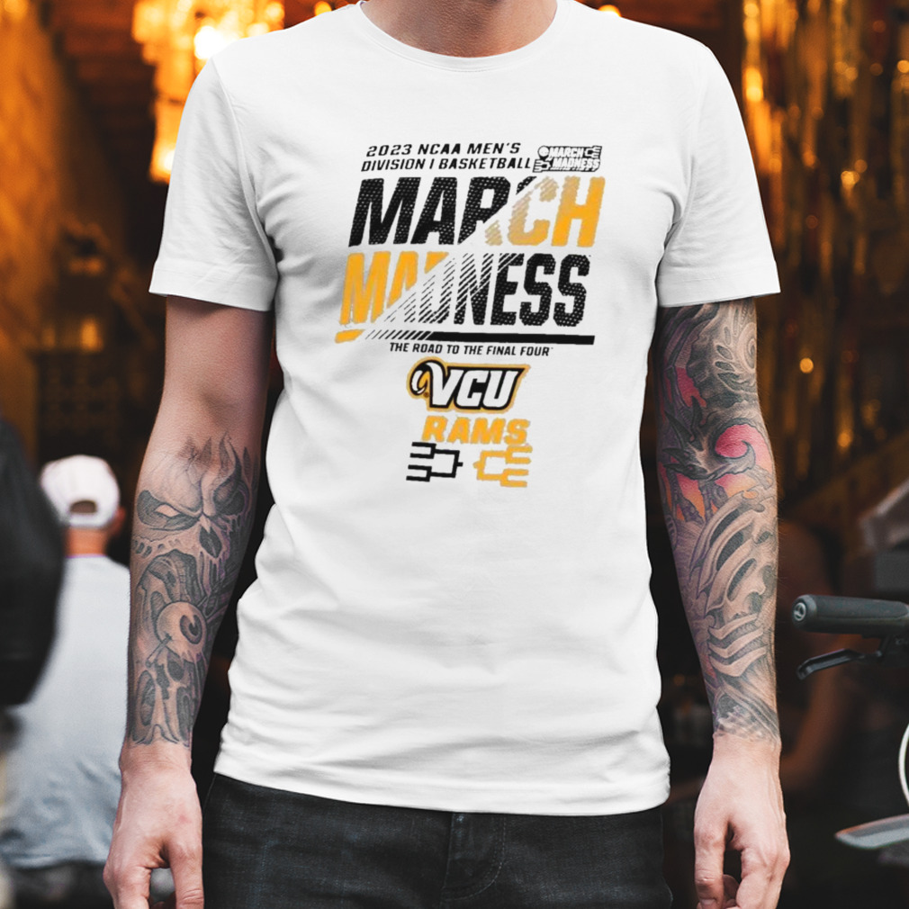 VCU Rams Men’s Basketball 2023 NCAA March Madness The Road To Final Four Shirt