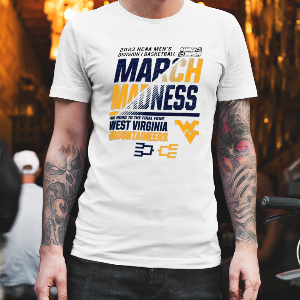 West Virginia Men’s Basketball 2023 NCAA March Madness The Road To Final Four Shirt