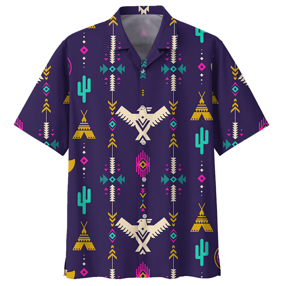 Bohemian  Blue Amazing Design Unisex Hawaiian Shirt For Men And Women Dhc17062445
