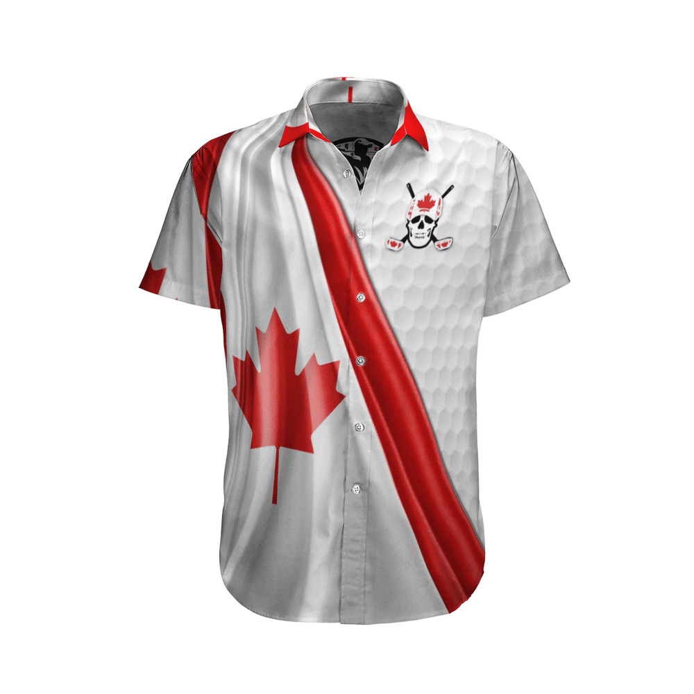 Canada Golf White Nice Design Unisex Hawaiian Shirt For Men And Women Dhc17062607