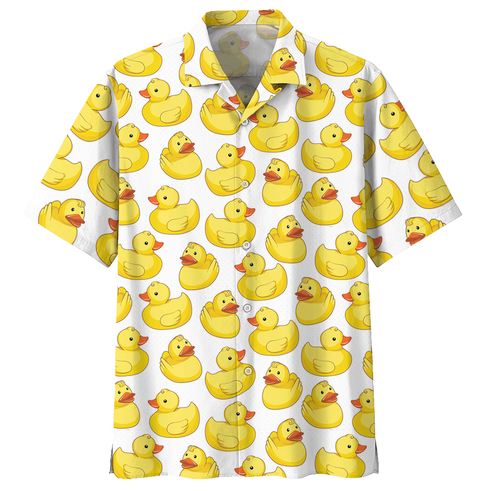 Duck White Awesome Design Unisex Hawaiian Shirt For Men And Women Dhc17062494