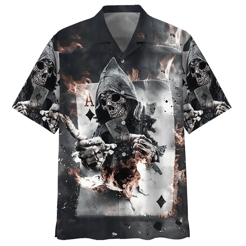 Poker Black Nice Design Unisex Hawaiian Shirt For Men And Women Dhc17062832