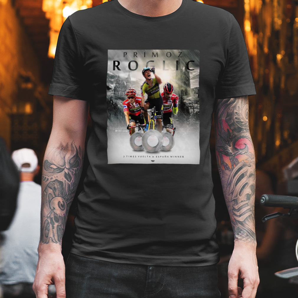 Primoz Roglic La Vuelta 2021 Edit shirt