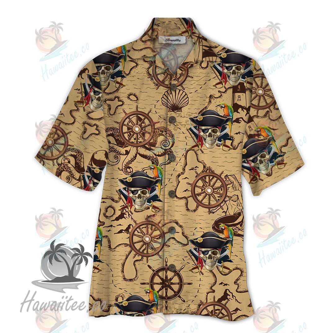 Skull Tan Awesome Design Unisex Hawaiian Shirt For Men And Women Dhc17062256