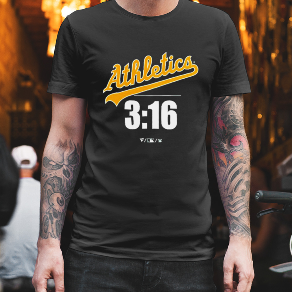 Stone Cold Steve Austin Oakland Athletics Fanatics Branded 3 16 T-shirt