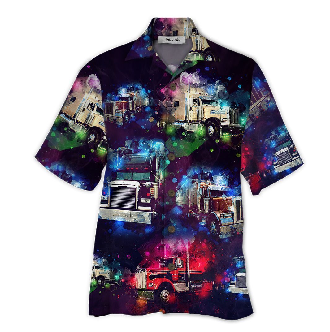 Truck Driver Black Amazing Design Unisex Hawaiian Shirt For Men And Women Dhc17062231
