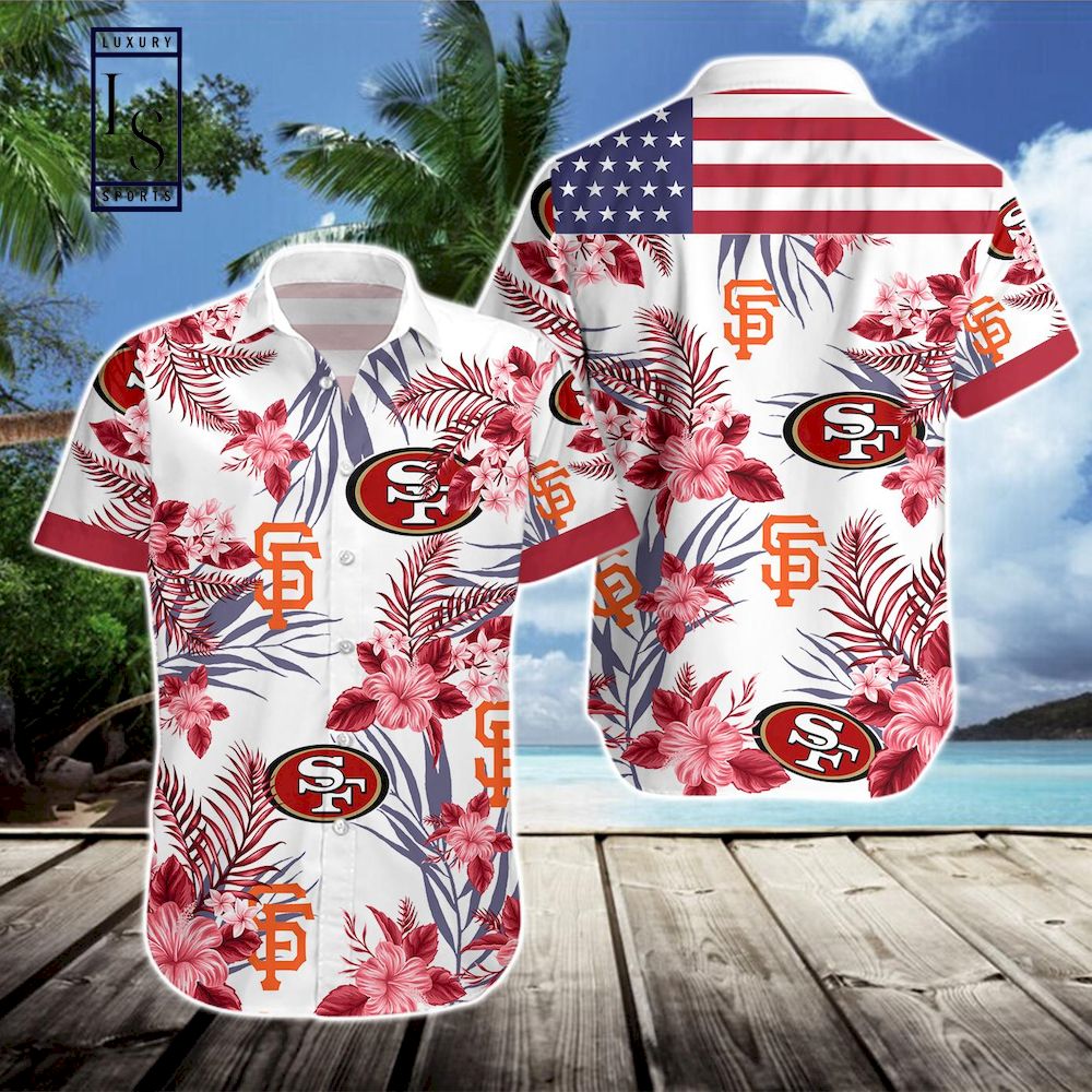 49ers Giants Hawaiian Shirt