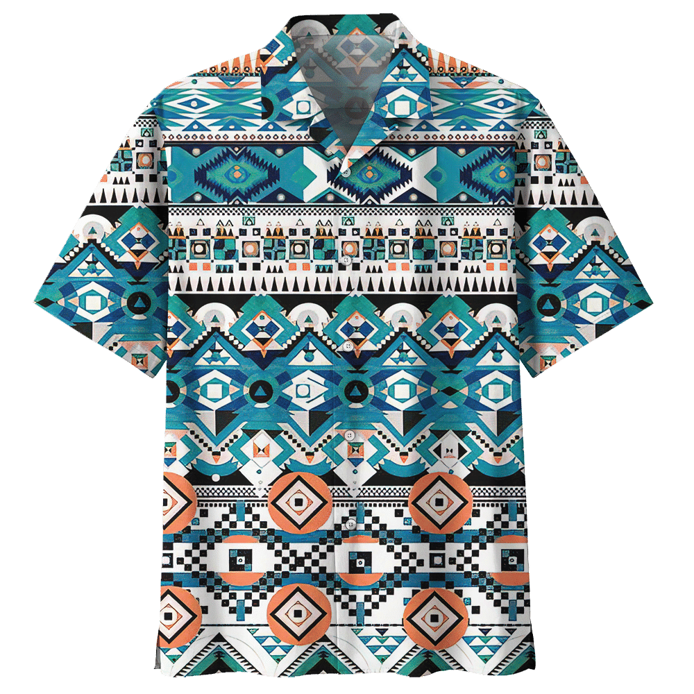 Bohemian  Blue Nice Design Unisex Hawaiian Shirt For Men And Women Dhc17062486