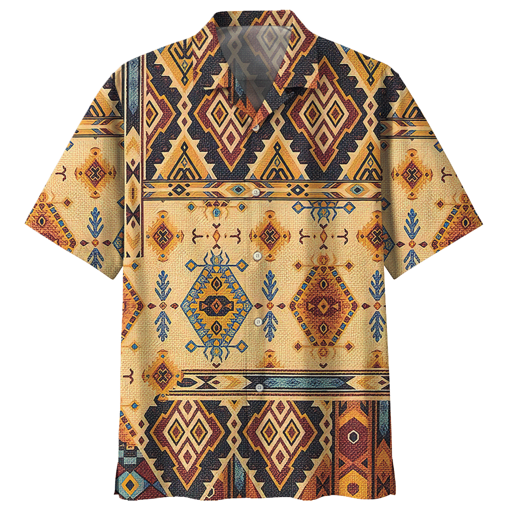 Bohemian  Tan Unique Design Unisex Hawaiian Shirt For Men And Women Dhc17062484