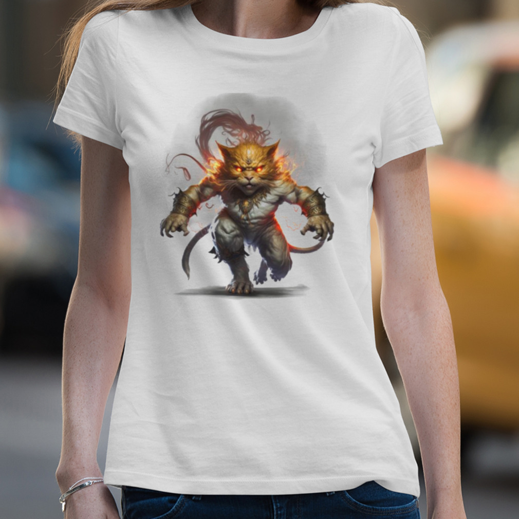 Cat Warrior Balrog Cat shirt