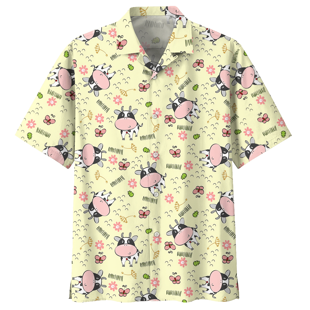 Cow Tan Nice Design Unisex Hawaiian Shirt For Men And Women Dhc17062524