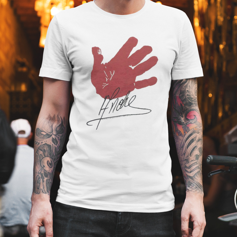 Andre The Giant Handprint Signature Shirt
