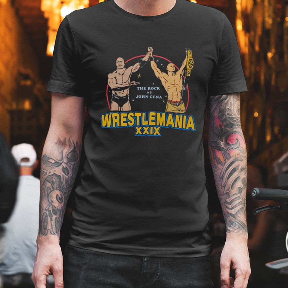 WrestleMania XXIX Rock Vs Cena Shirt