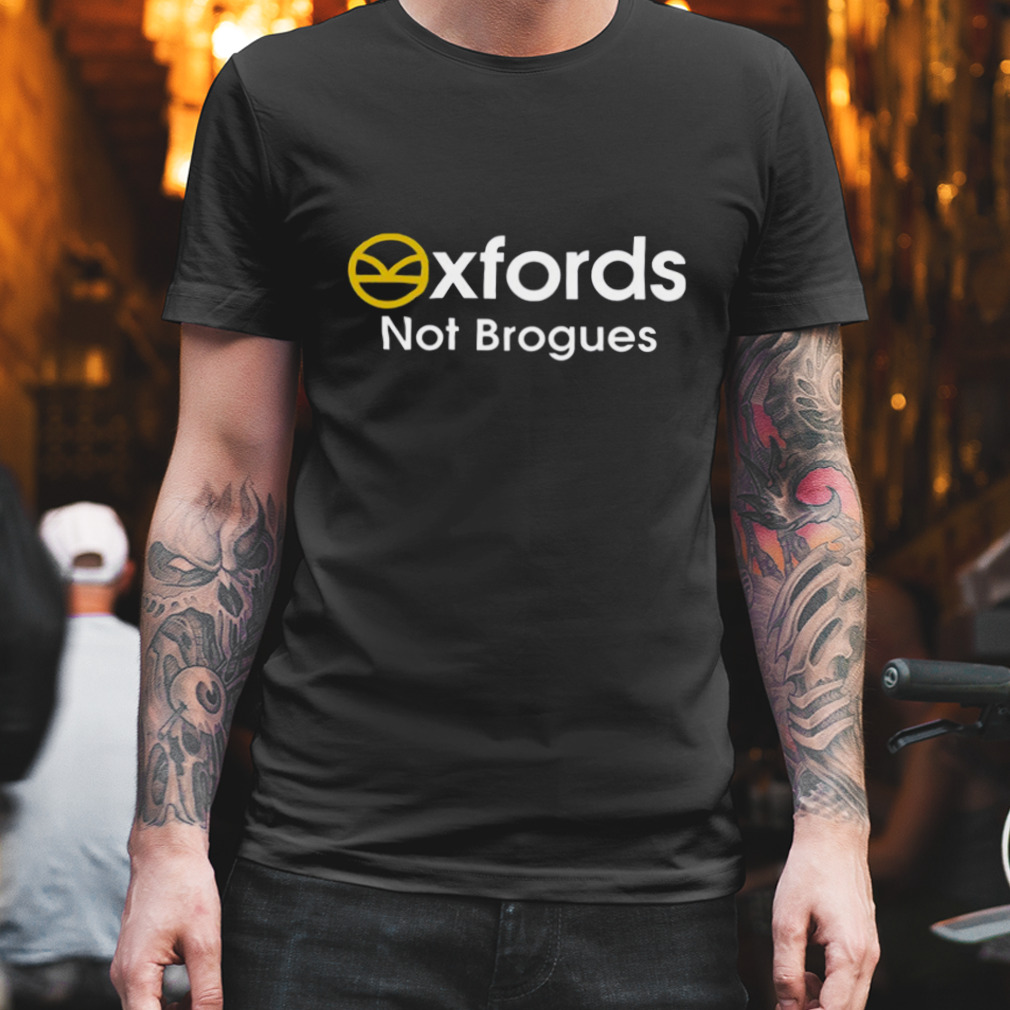Kingsman Oxfords Not Brogues Retro shirt