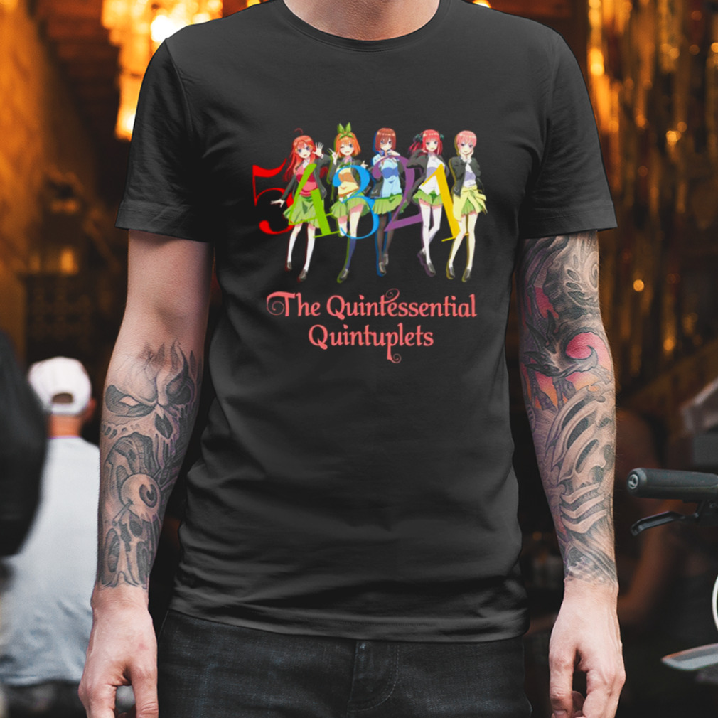Pretty Squad The Quintessential Quintuplets shirt