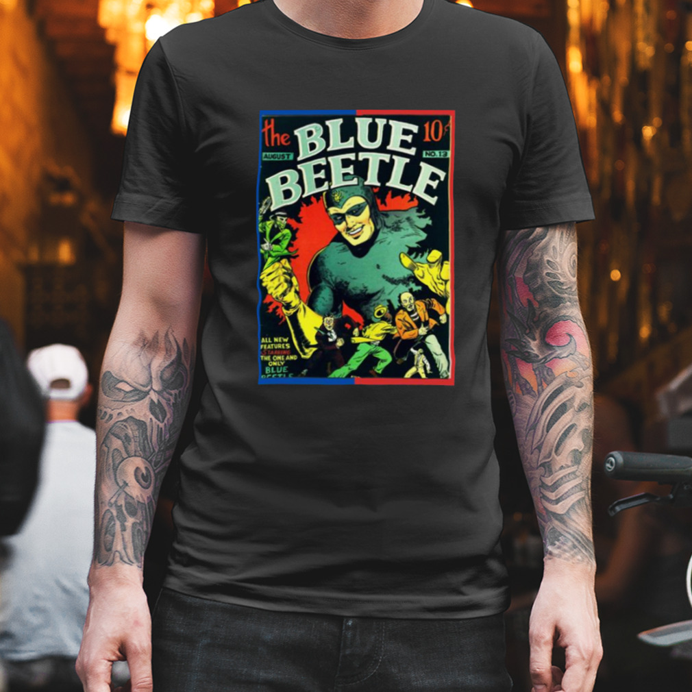 Vintage Comic Books The Blue Beetle Dc shirt