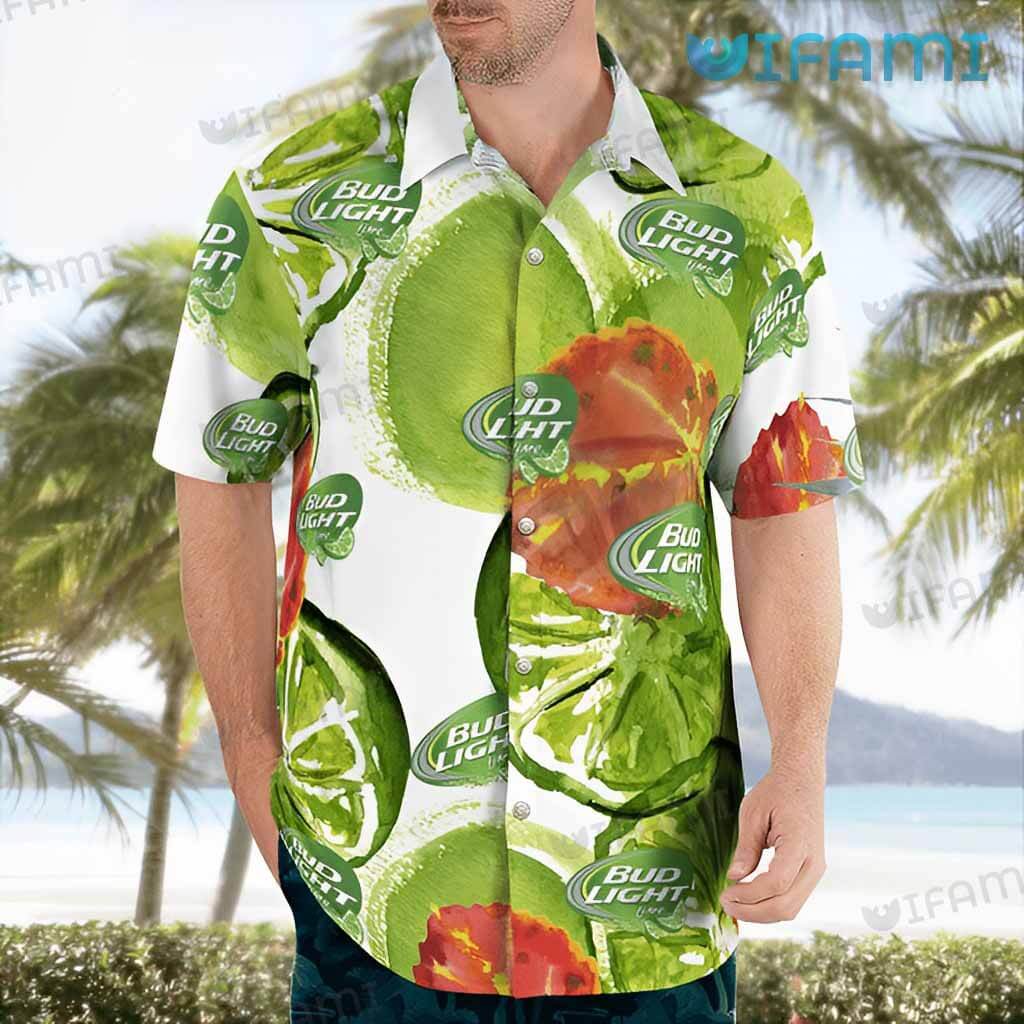 Beer Budweiser Hawaiian Shirt Gift For Beach Vacation - Limotees