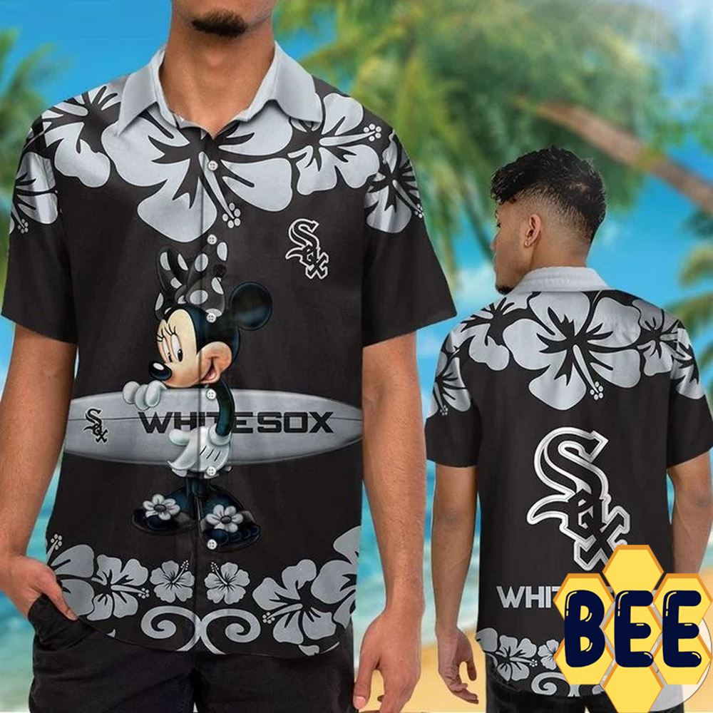 Chicago White Sox Minnie Mouse Hawaiian Shirt-1