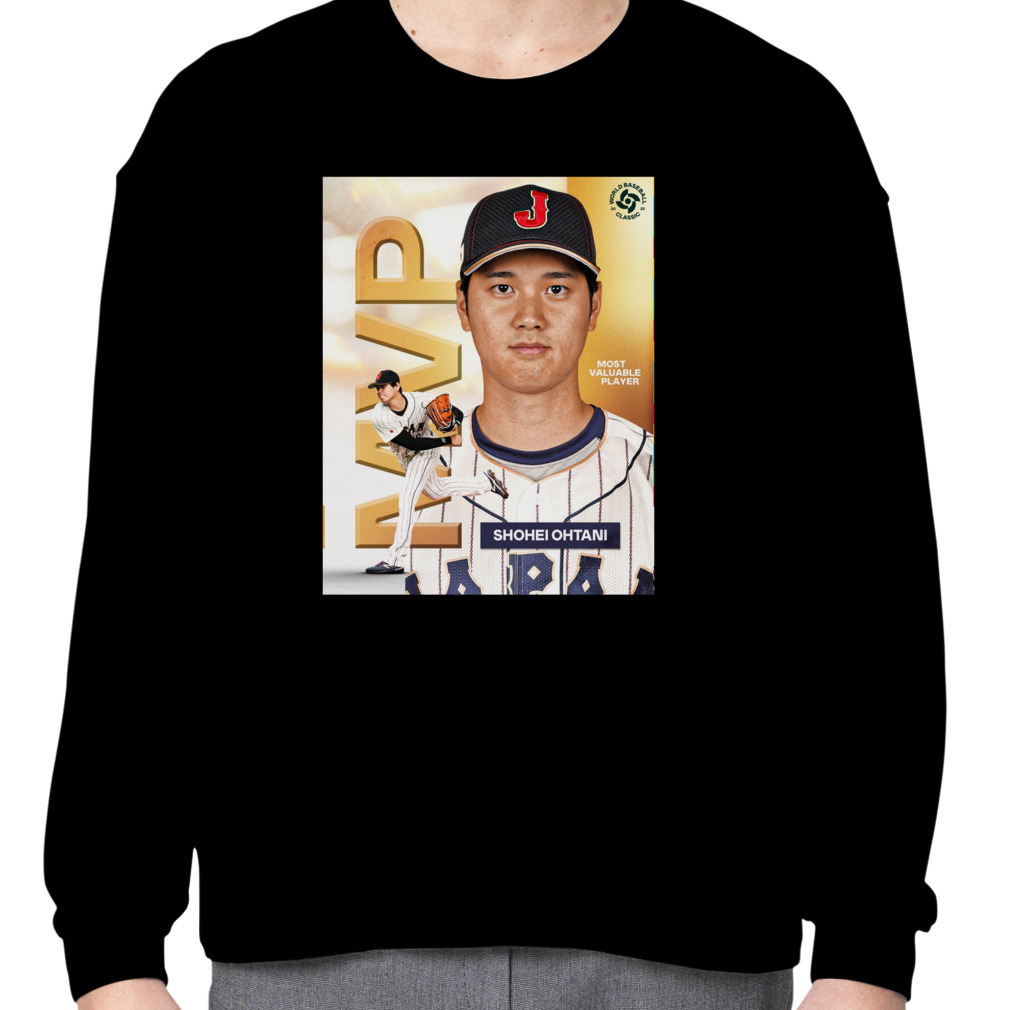 MVP Shohei Ohtani Japan Baseball 2023 World Baseball Classic champions shirt,  hoodie, sweater, long sleeve and tank top