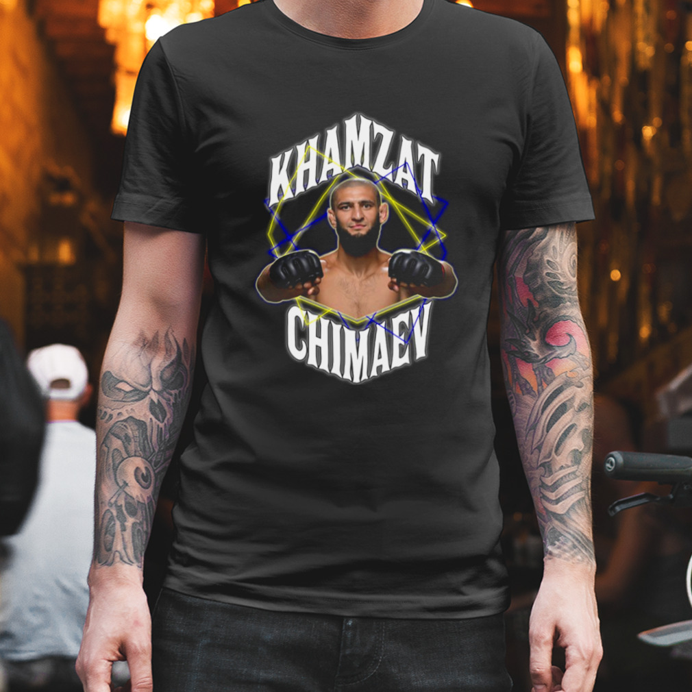Khamzat Chimaev Geometric Design shirt