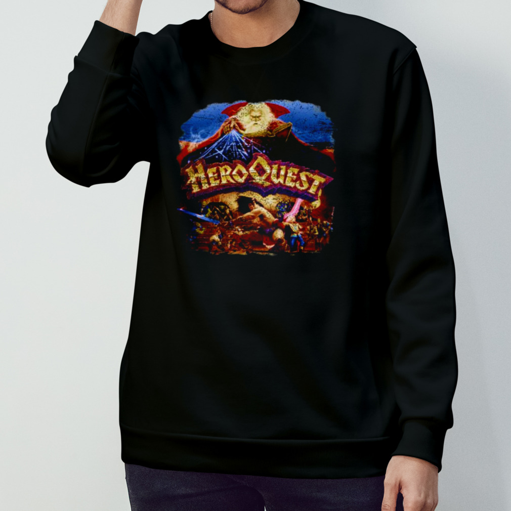 Quest Of Heroes Distressed shirt