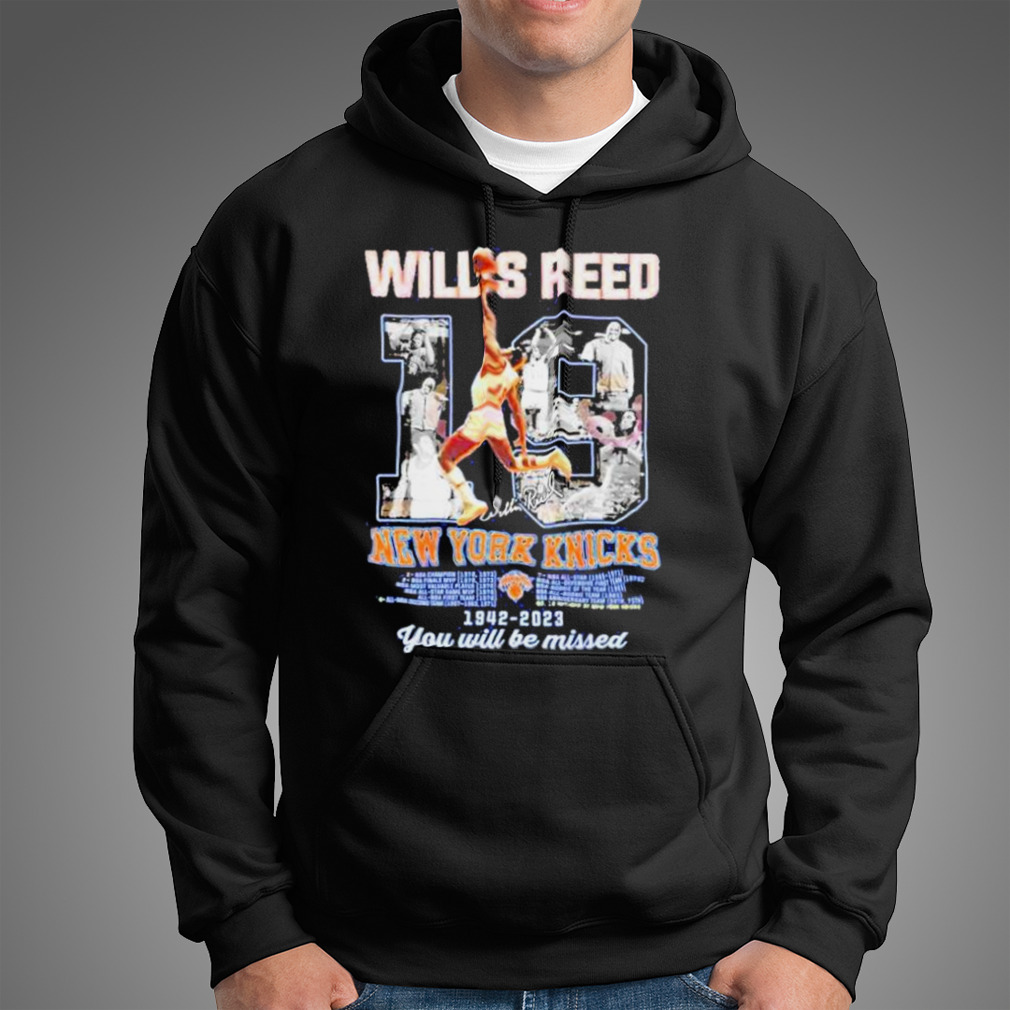 Willis Reed New York Knicks 1942 – 2023 you will be missed t-shirt
