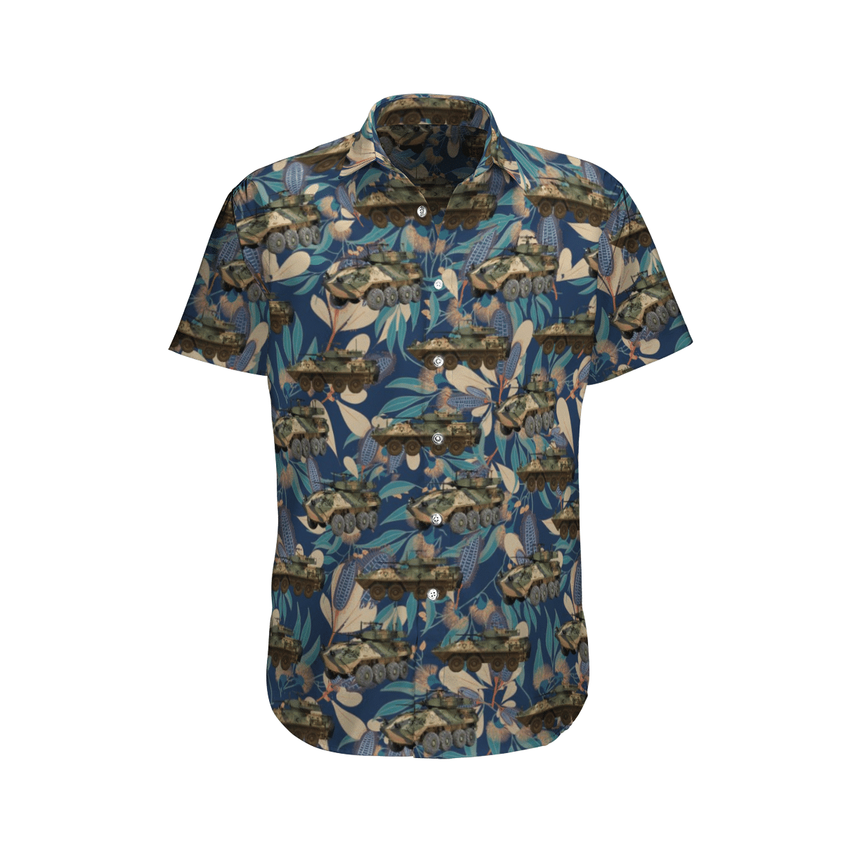Aslav Australian Army   Blue High Quality Unisex Hawaiian Shirt For Men And Women Dhc17063218