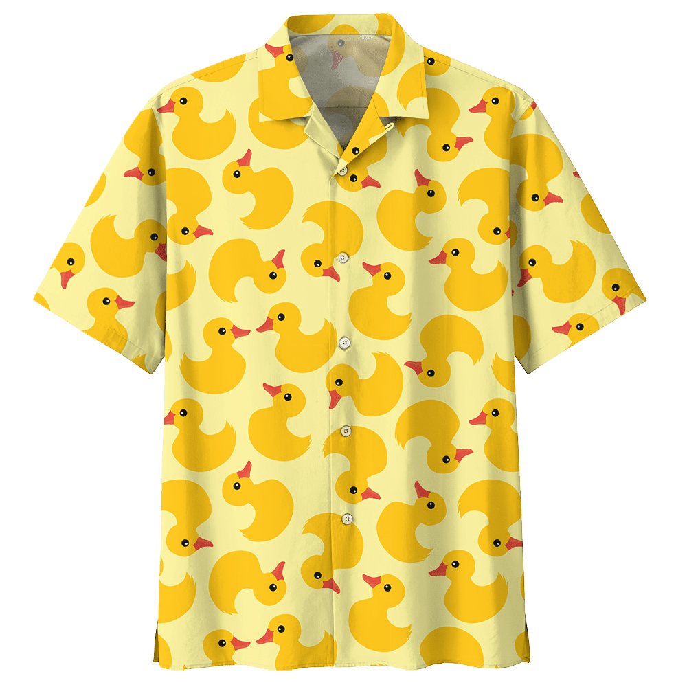 Duck  Yellow High Quality Unisex Hawaiian Shirt For Men And Women Dhc17063637