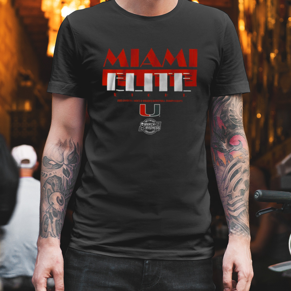 Miami Basketball Elite Eight 2023 Division I men’s and women’s basketball championship shirt