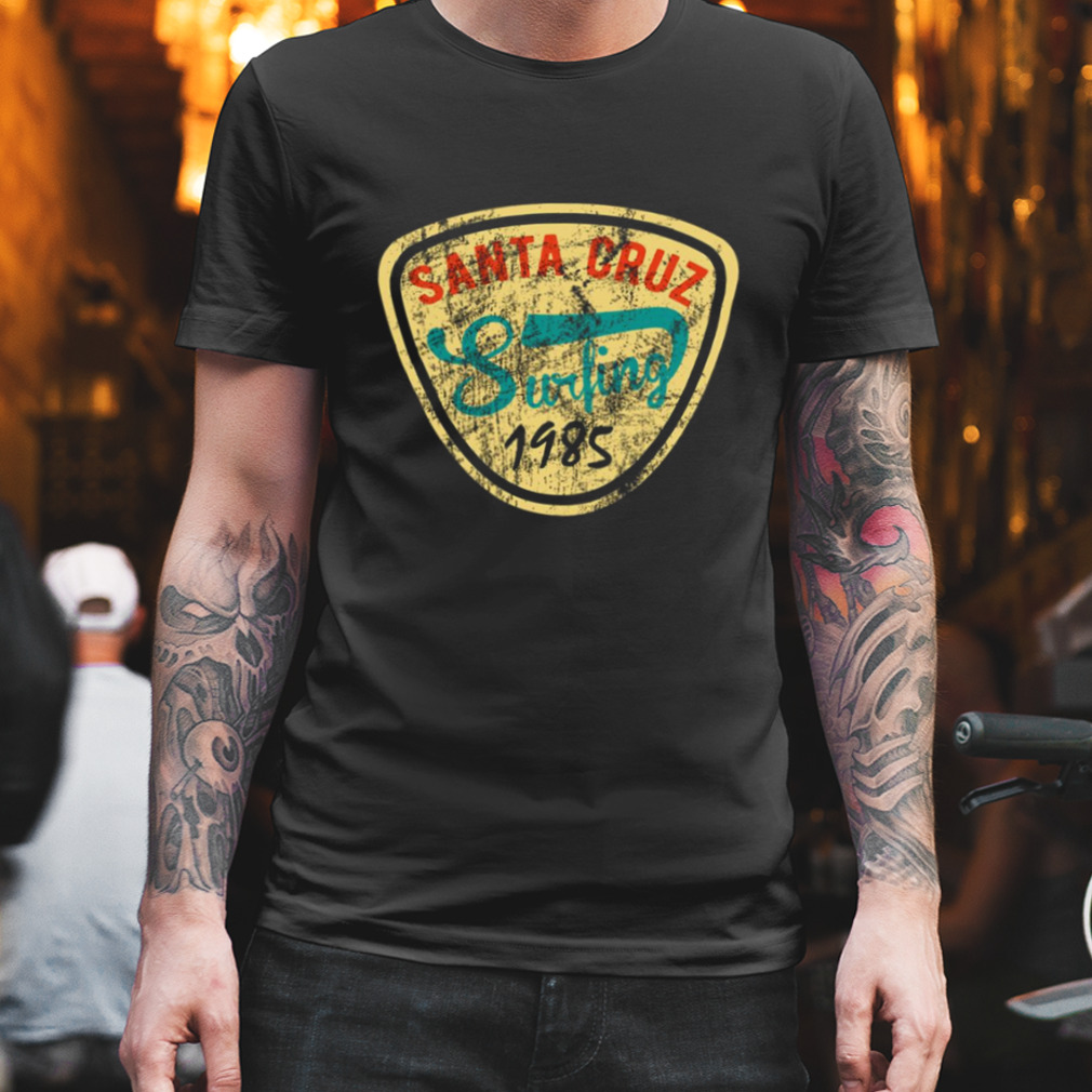 Retro 80s Santa Cruz Surfing shirt