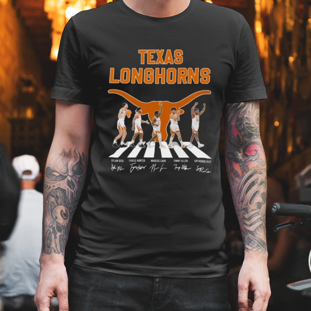 Texas Longhorns Signature Abbey Road Signatures 2023 Men’s Shirt