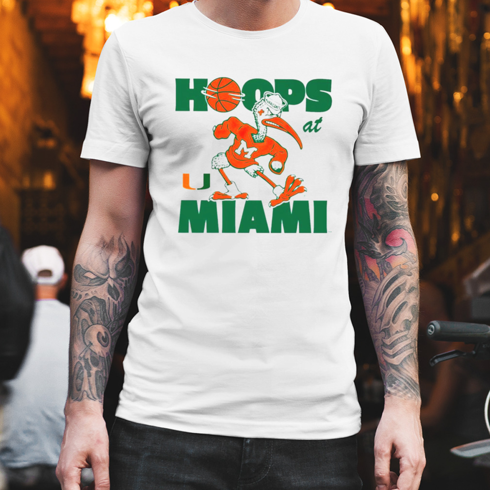 Miami Hurricanes Miami Hoops shirt