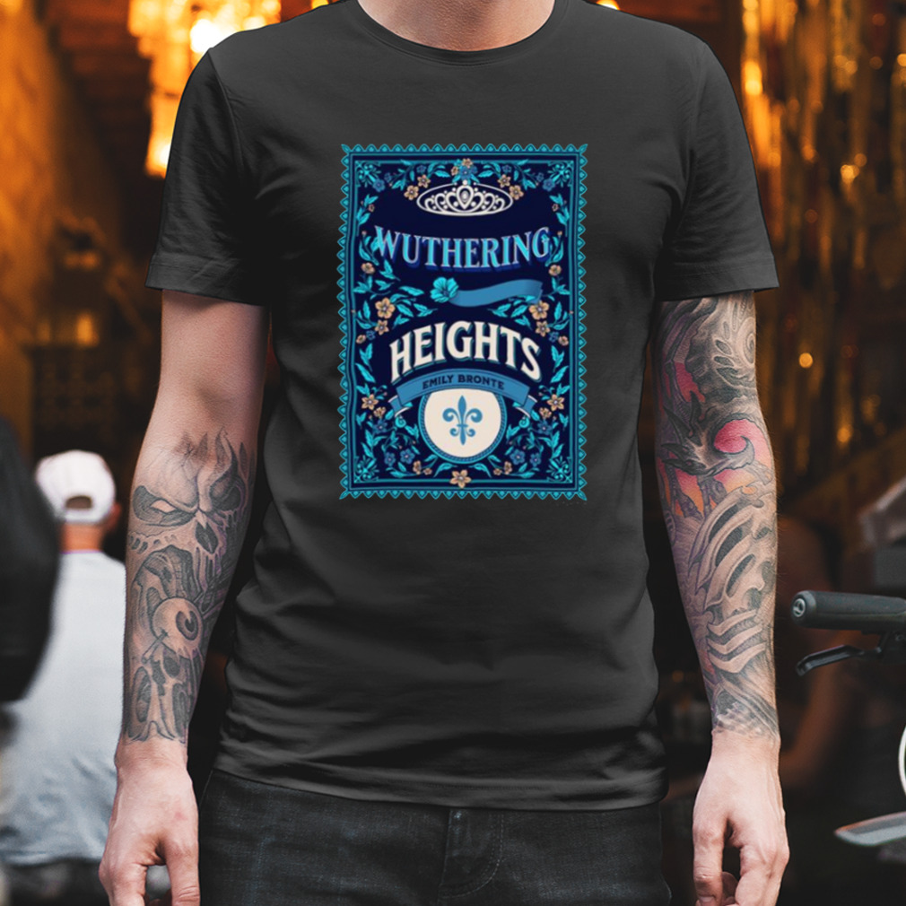 Wuthering Heights Emily Bronte Book Cover shirt
