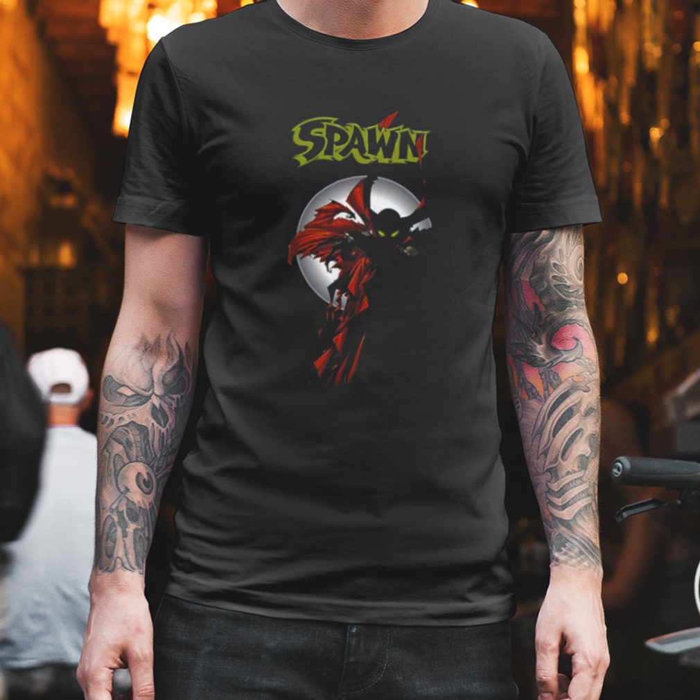 Vintage Spawn Hell Spawn Moon Art shirt
