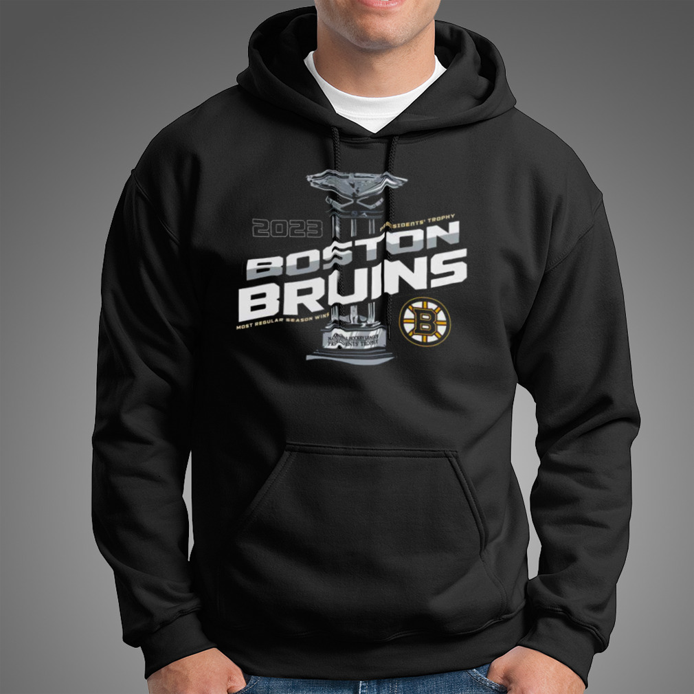 Boston Bruins Fanatics Branded 2023 Presidents' Trophy T-shirt
