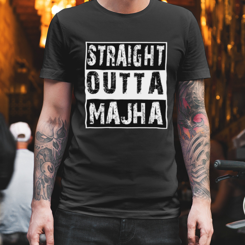 Straight Outta Majha Sher Punjabi shirt
