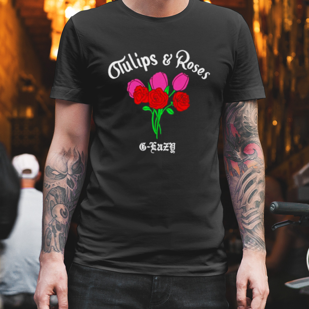 Men’s Tulips and roses shirt