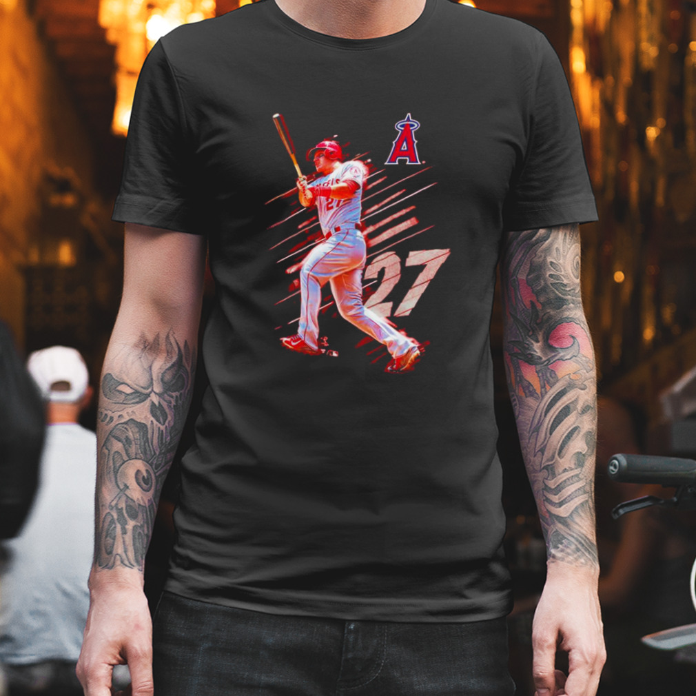 Mike Trout Los Angeles Angels Fade Away shirt