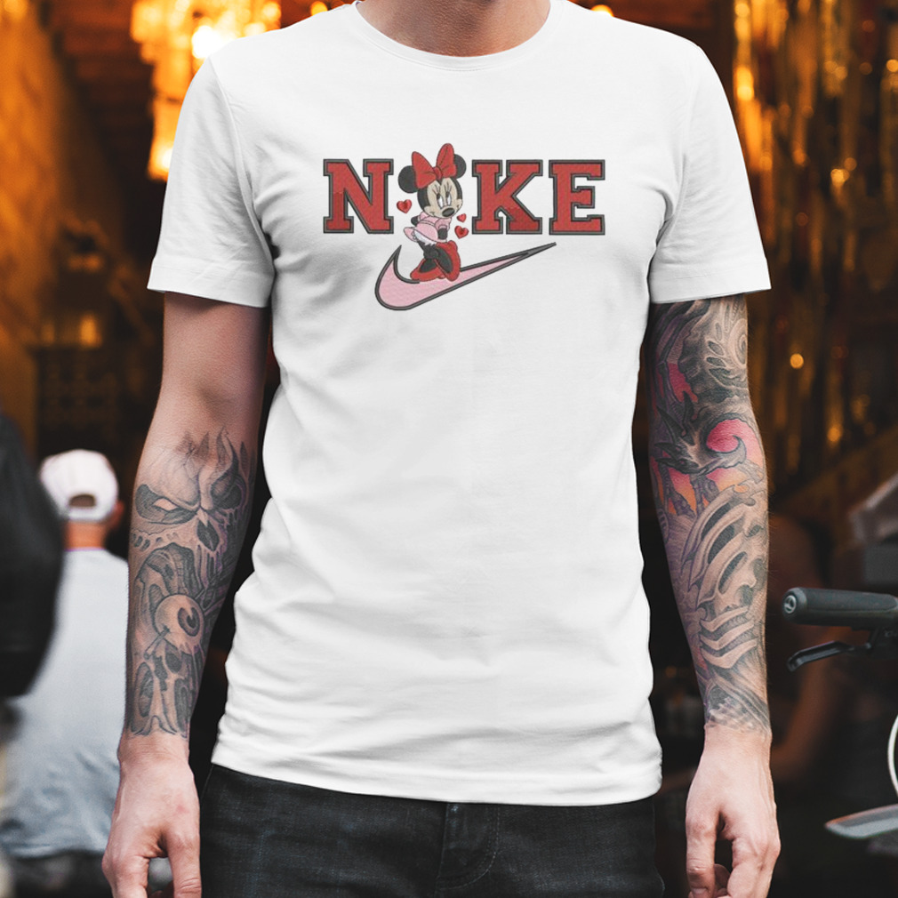 Minnie Mouse Nike Embroidery shirt