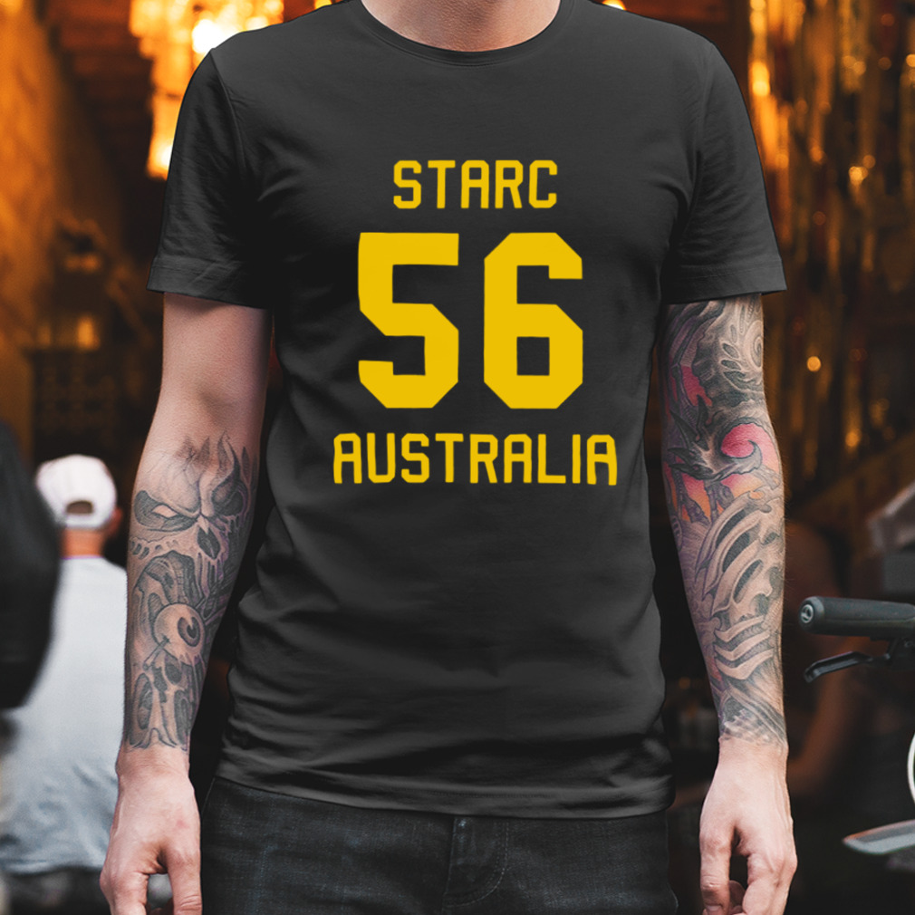 Mitchell Starc 56 Australian Cricket Jersey shirt