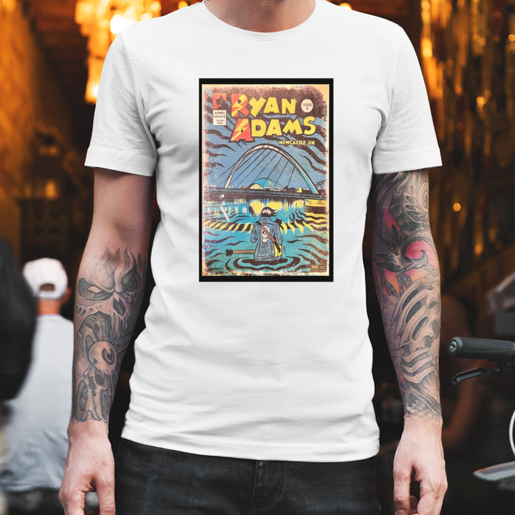 Ryan Adams Spring 2023 Newcastle UK Poster shirt