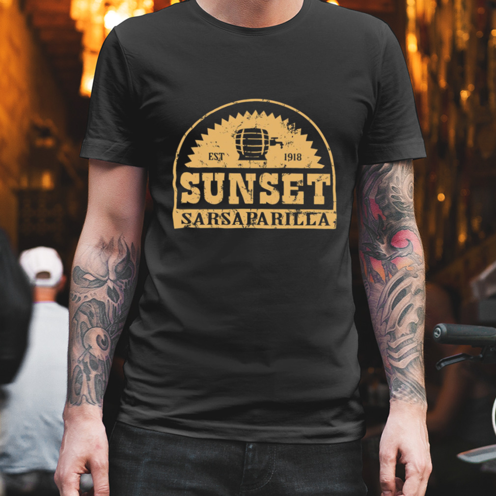 Sunset Sarsaparilla shirt