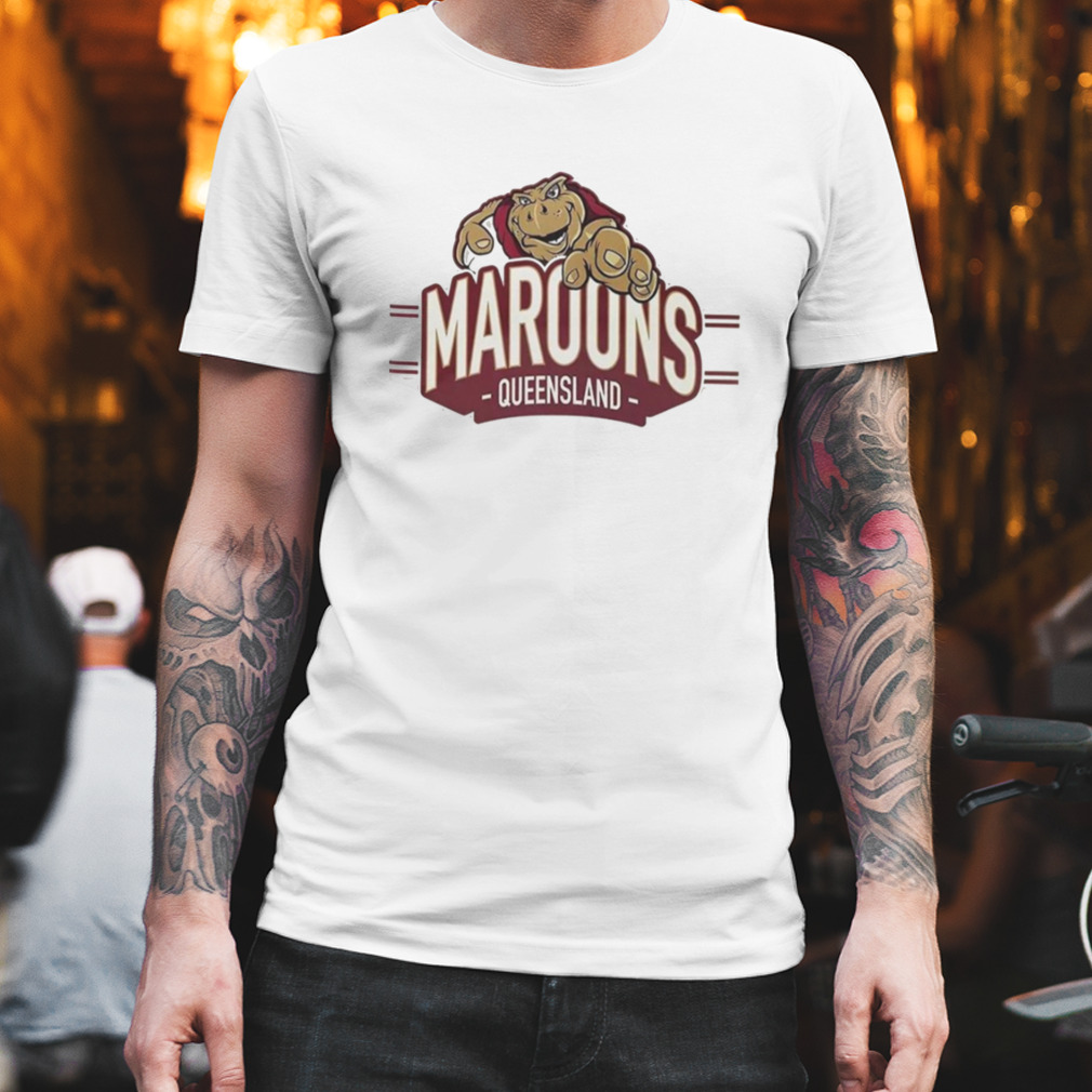 90s Logo Rugby Queensland Maroons shirt