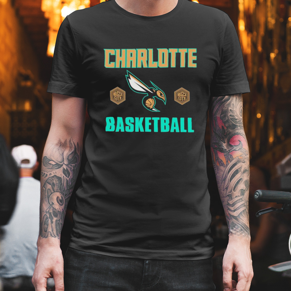 Charlotte Hornets ’47 2023 City Edition Backer Franklin T-Shirt