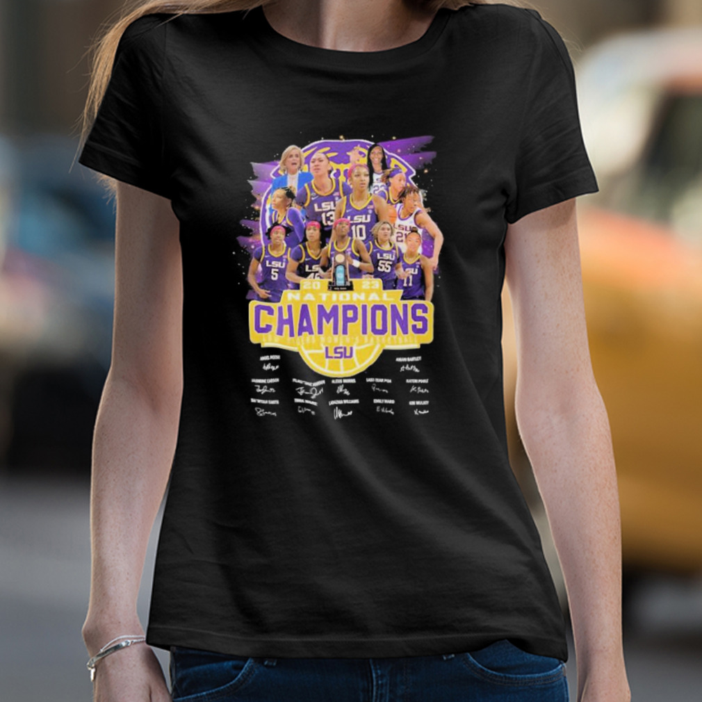 LSU Tigers : 2023 Women's Basketball National Champions Shirts -   – Shop B-Unlimited