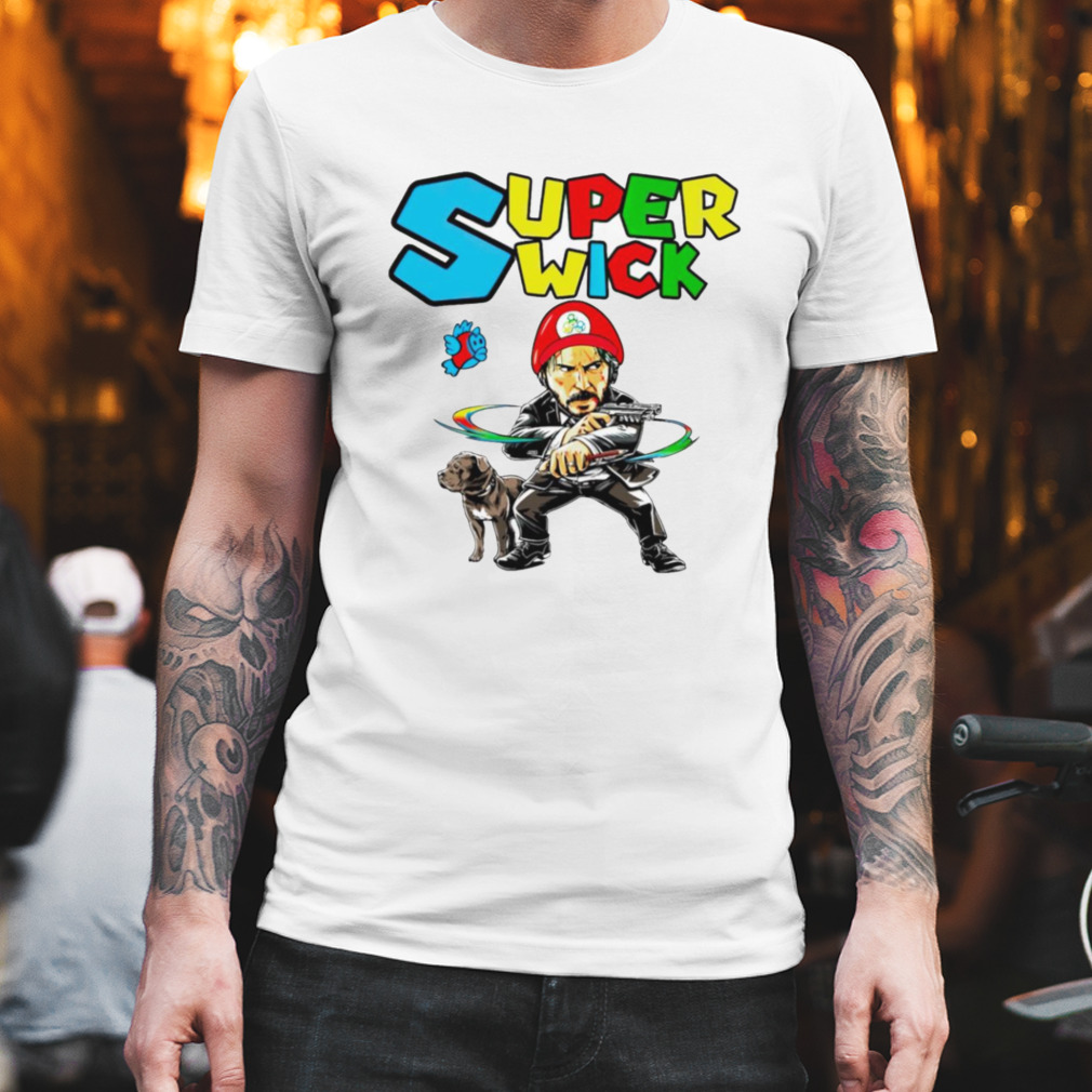 Mario Super Wick John Wick shirt