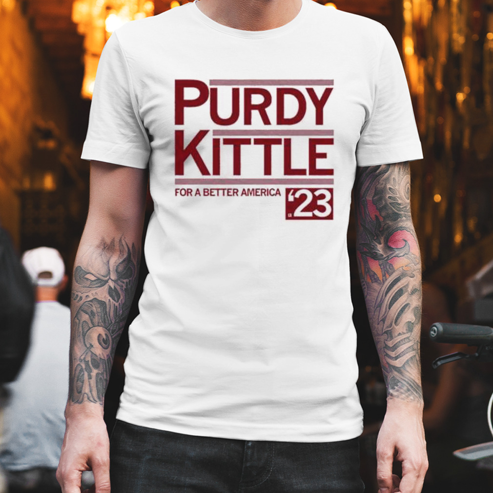 Purdy and Kittle 2023 raygun shirt